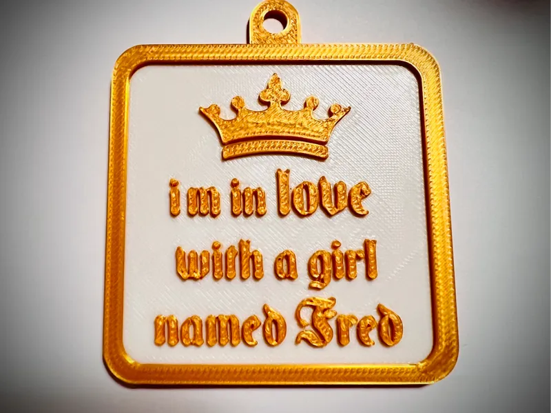 Once Upon a Mattress Keychain