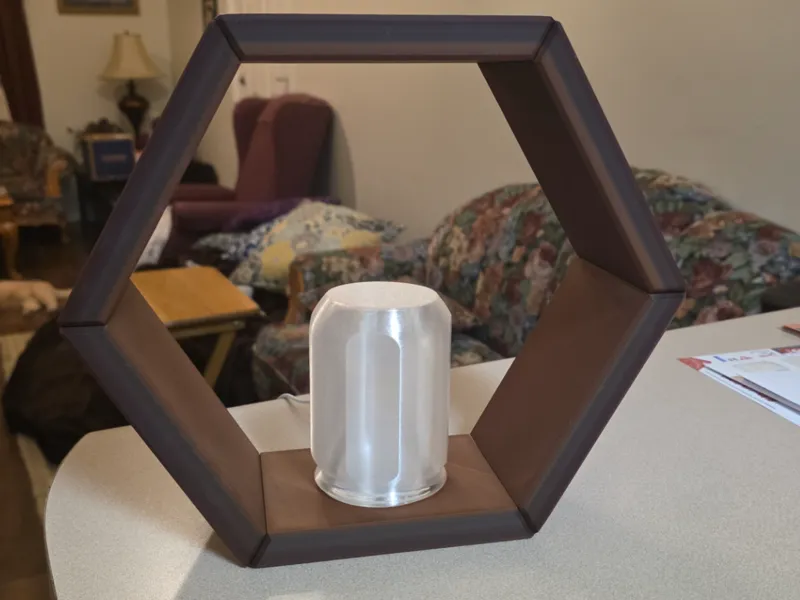 Hexagon Lamp Frame