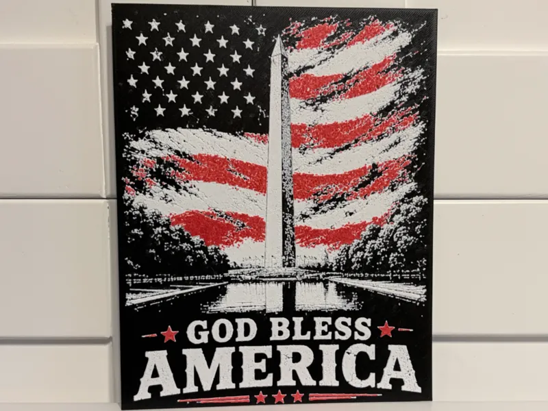 God Bless America – Washington Monument