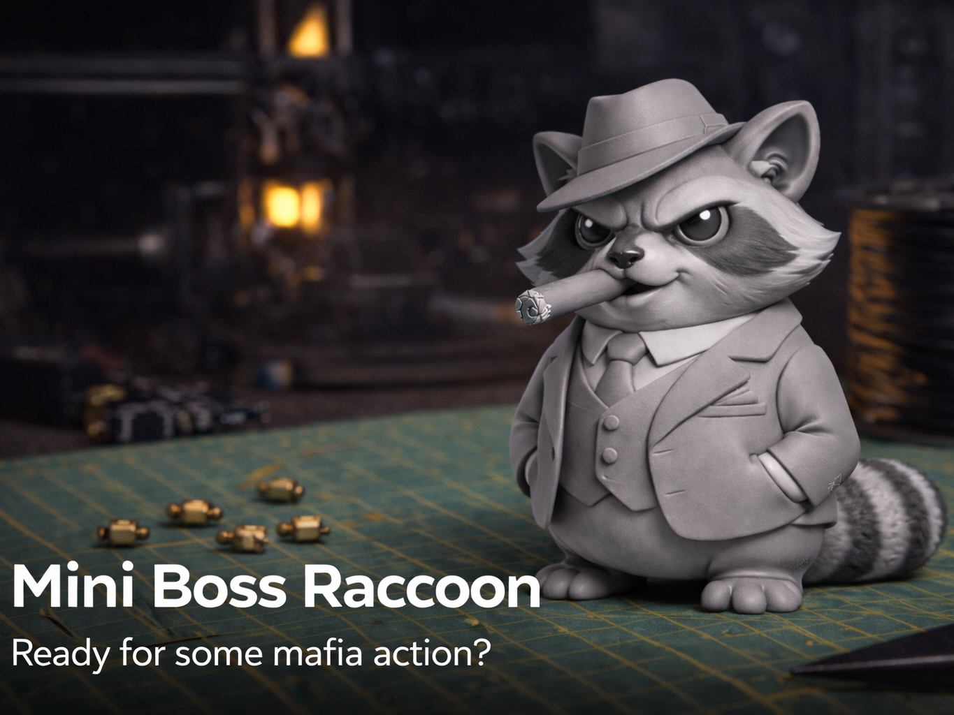 Mini Boss Animaux – Dossier : RACCOON