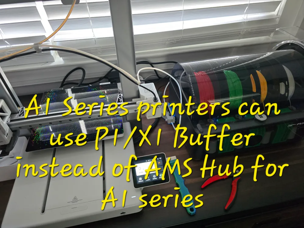 Ams/AMS 2 pro Buffer Mount for a1 series - Free 3D Print Model - MakerWorld