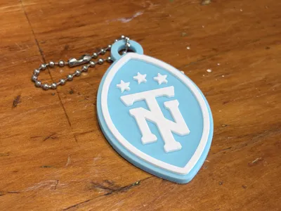 Tennessee Titans Keychain - Alternate Logo