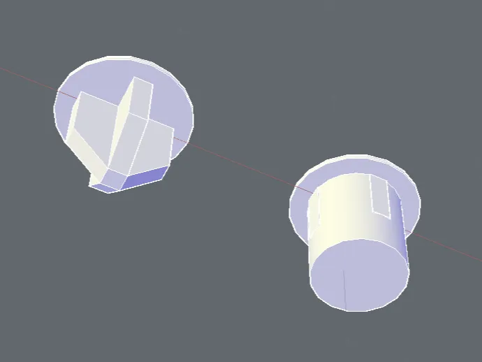 Plug for a 5 mm diameter hole