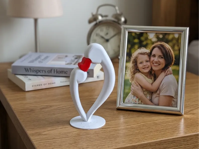 Parent and Child Love Sculpture