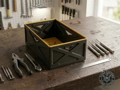 Rugged Gridfinity Bins By VICKO 