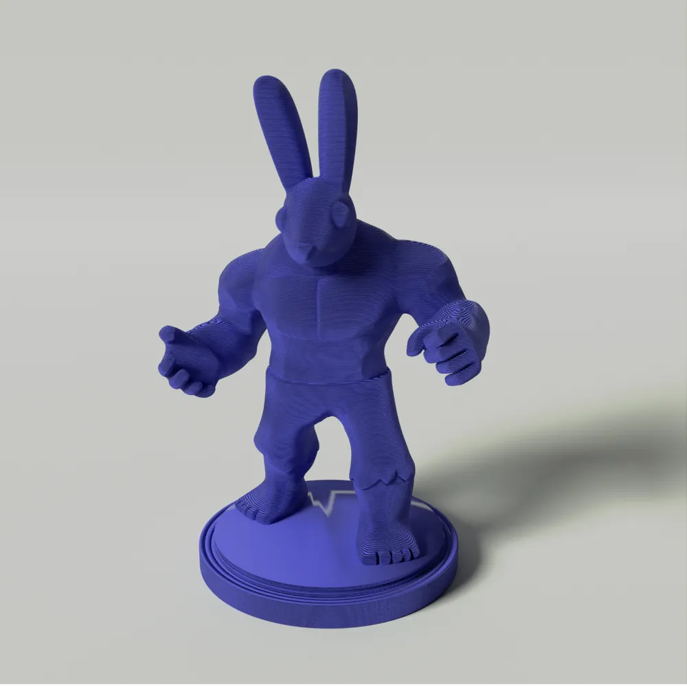 Buff Bunny by iaccapaolo - MakerWorld