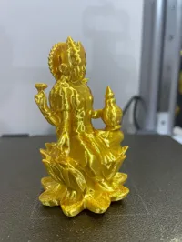 Lakshmi, déesse de la fortune, sur un lotus — photo 6