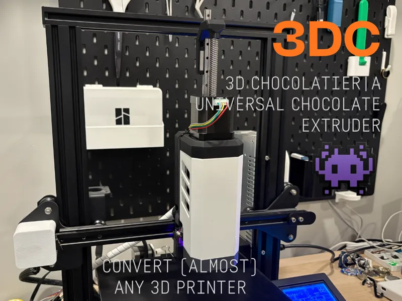 3D Chocolatier MK2 | A Chocolate Extruder