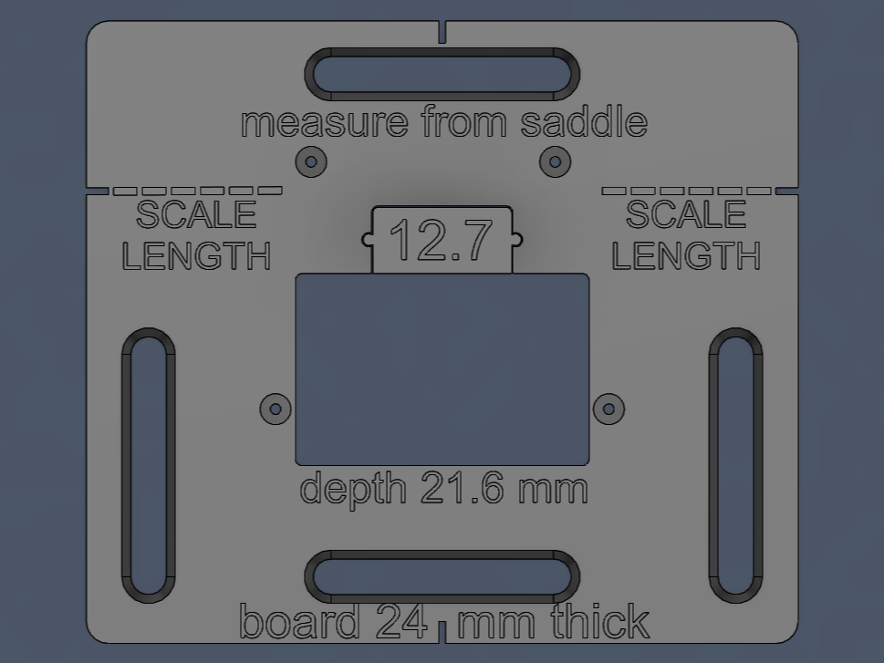 Kahler 2300/2310/2315/2320 routing template
