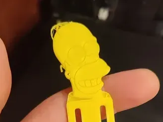 Homer Simpson Lesezeichen / Bookmark