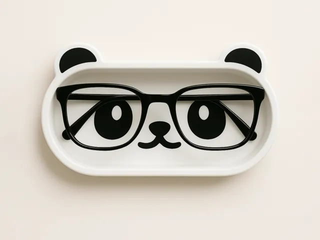 Panda Glasses Tray – Cute Eyewear Holder