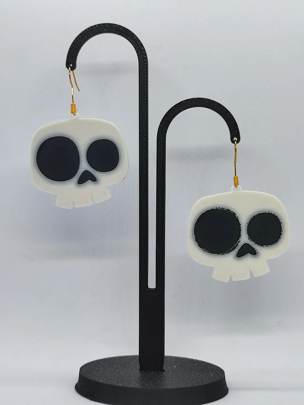 Aretes Calaveritas Kawaii view 3