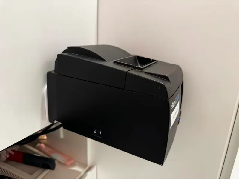 TSP100III Receipt printer wall mount