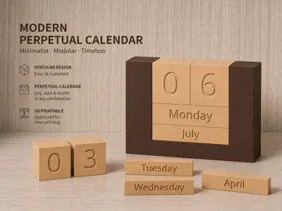 Smooth Perpetual Calendar System