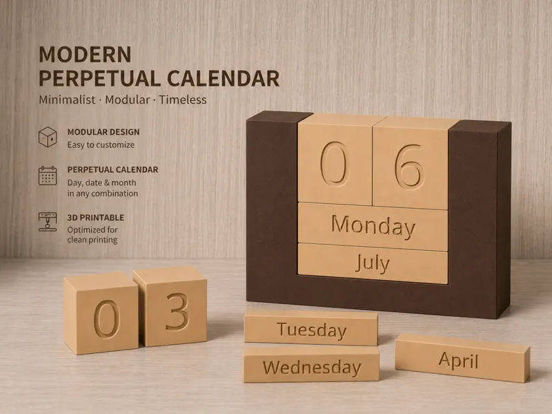 Sistema de Calendario Perpetuo Liso