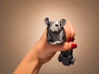 Articulated flexi house pets-pets toys rat no ams