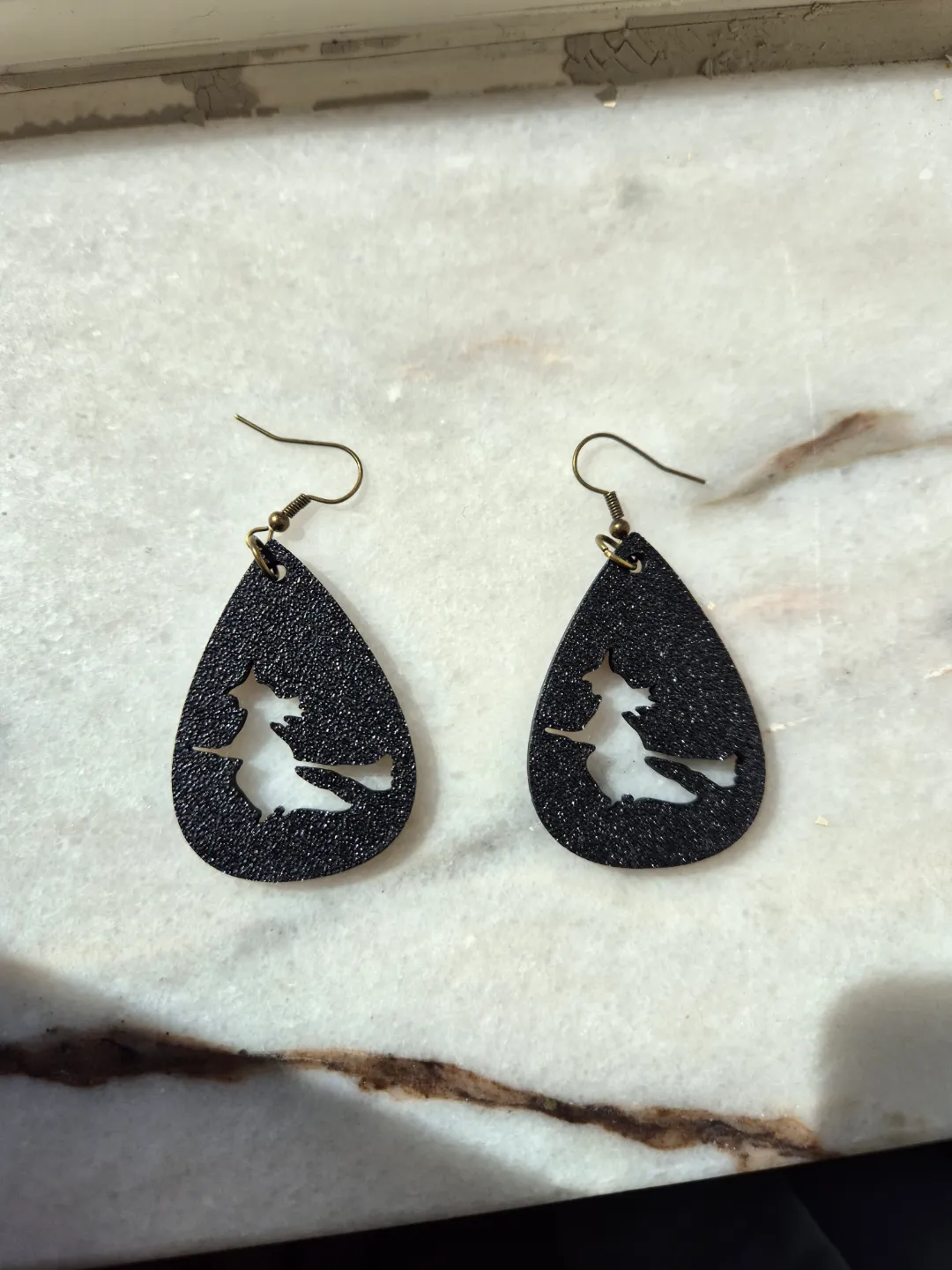 Halloween Witch Earrings view 2