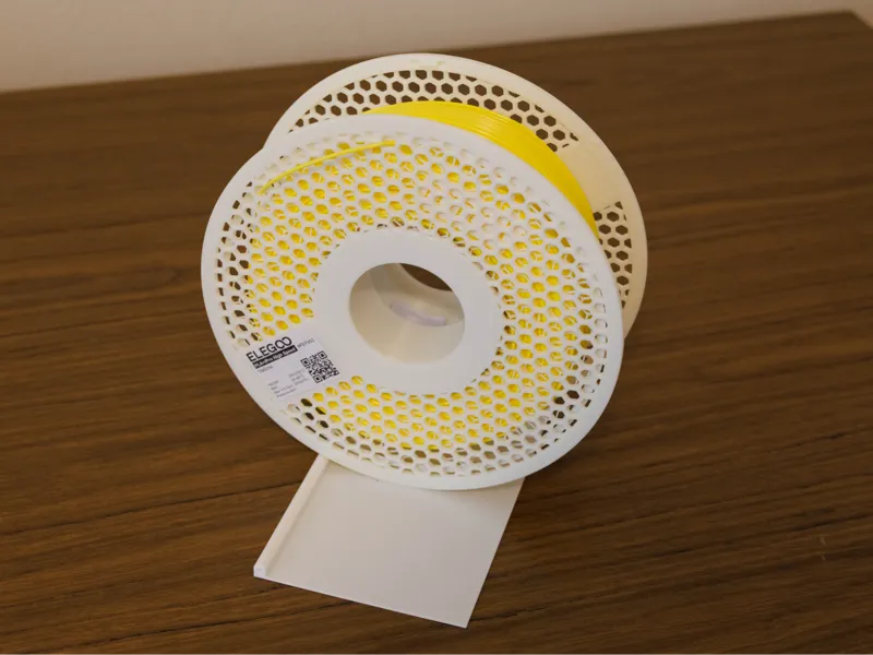 Simple Filament Spool Shelf Anti-Roll Protector