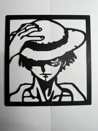 Silhouette murale Luffy - One Piece — photo 3