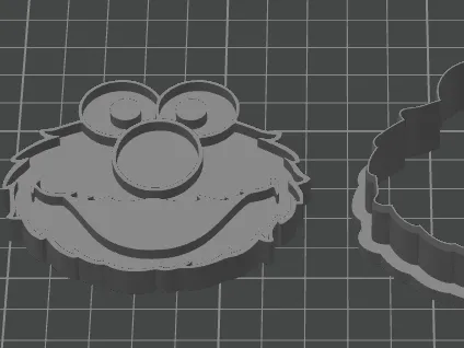 Elmo cookie cutter