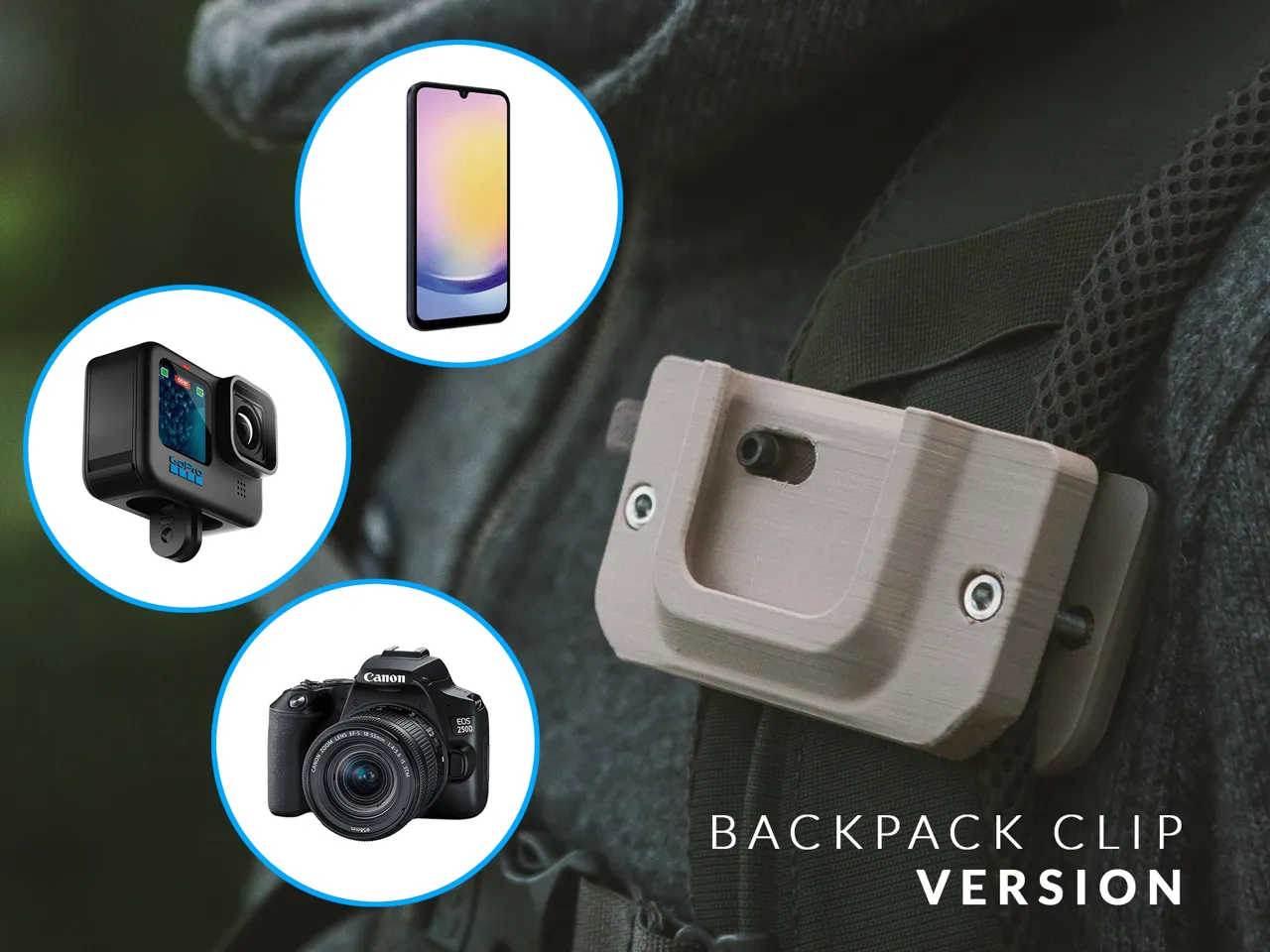 Outdoor Clip System - Customizable view 2
