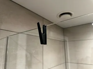 Modern Shower Door Hook - 6 / 8 / 10 mm Thickness