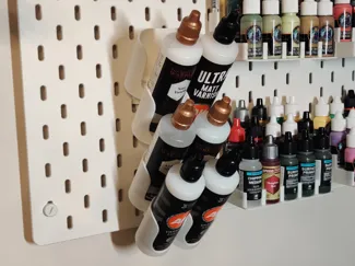 Army Painter Varnish Holder for Ikea Skadis