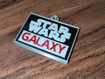 Star Wars Galaxy TCG Binder Keychain