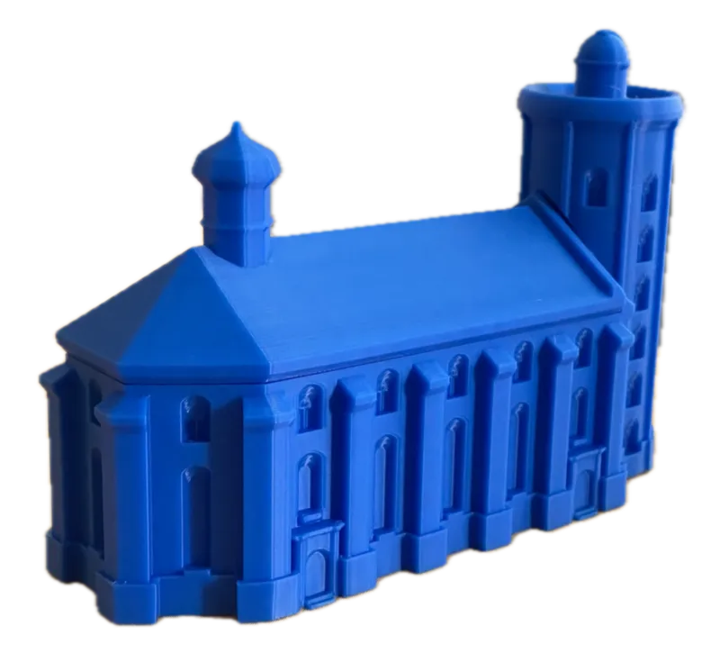 Model tower building with Storage