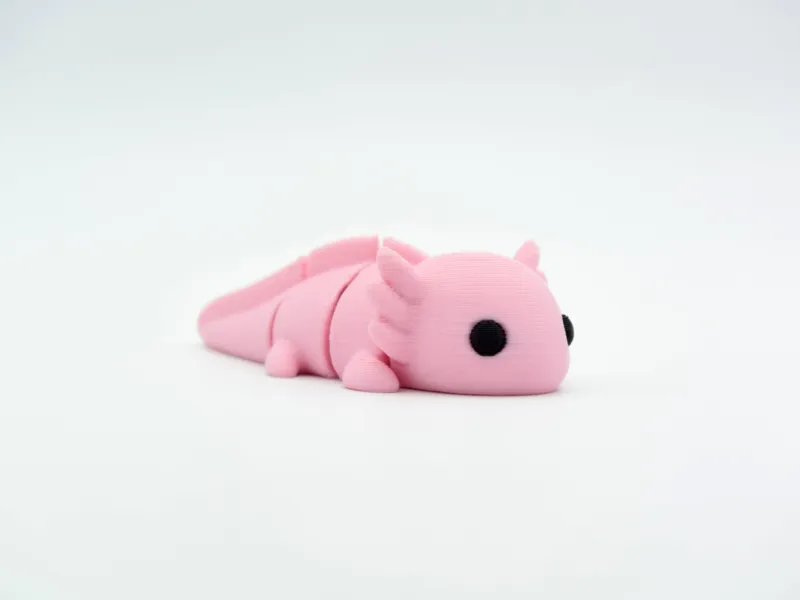 Flexi Axolotl - Articulated Keychain