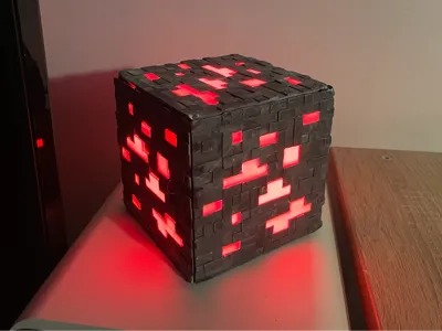 Minecraft Ore Lamp