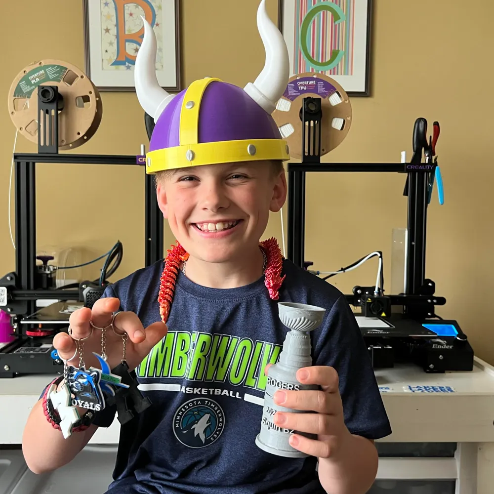 Vikings Helmet By FuzzyPrintingMakerWorld Download Free 3D Models vikings-helmet-by-fuzzyprintingmakerworld-download-free-3d-models