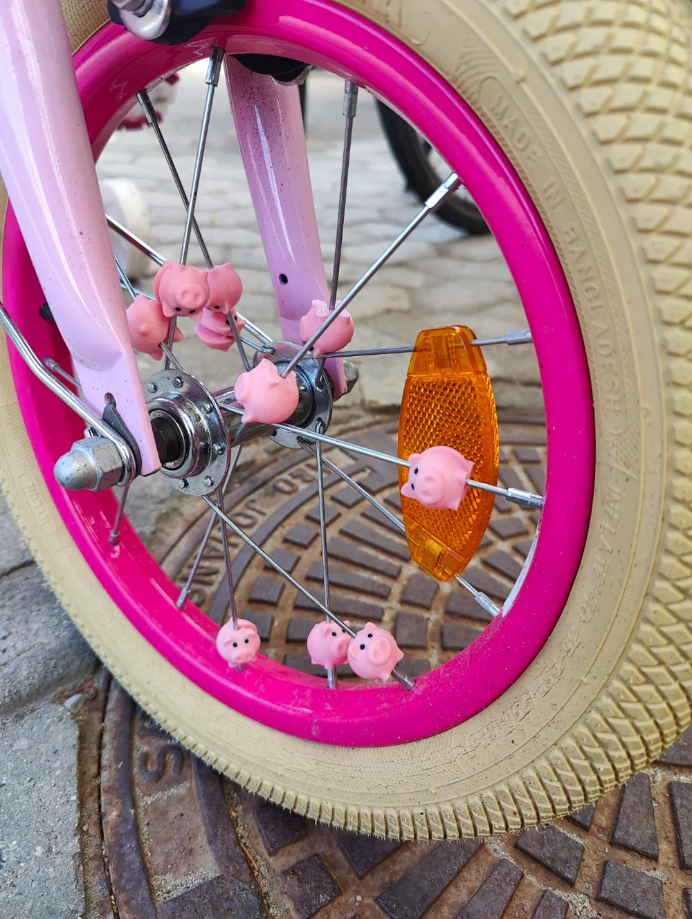 Bike wheel spoke piggies by Zonique2k MakerWorld