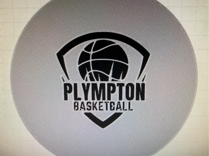 Plympton Basketball Hype Logo Chain