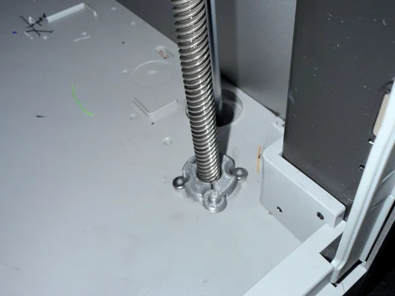 X1C Z axis lead screws cover (fat finger friendly)