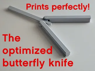 The optimized butterfly knife