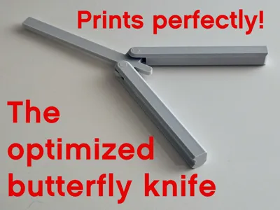 The optimized butterfly knife