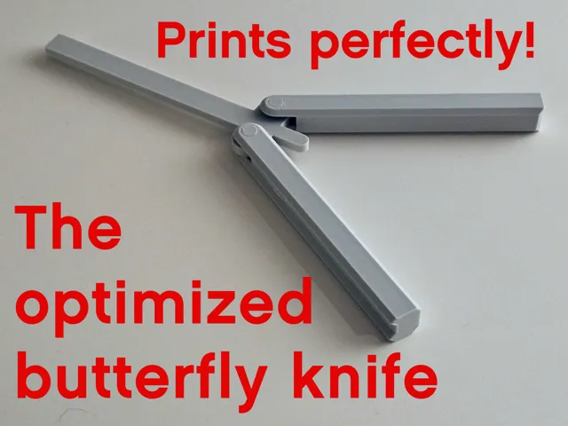 The optimized butterfly knife