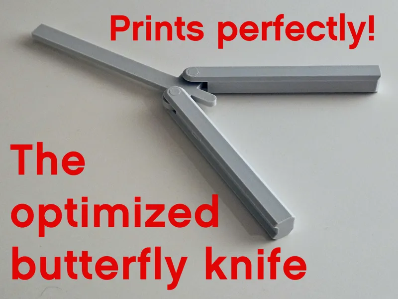 The optimized butterfly knife