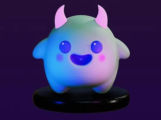 Chubby the friendly ghost