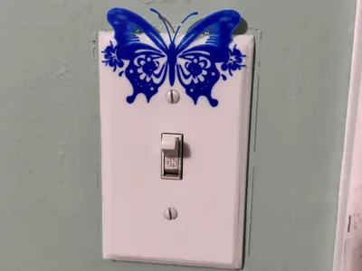 Butterfly Light Switch Cover