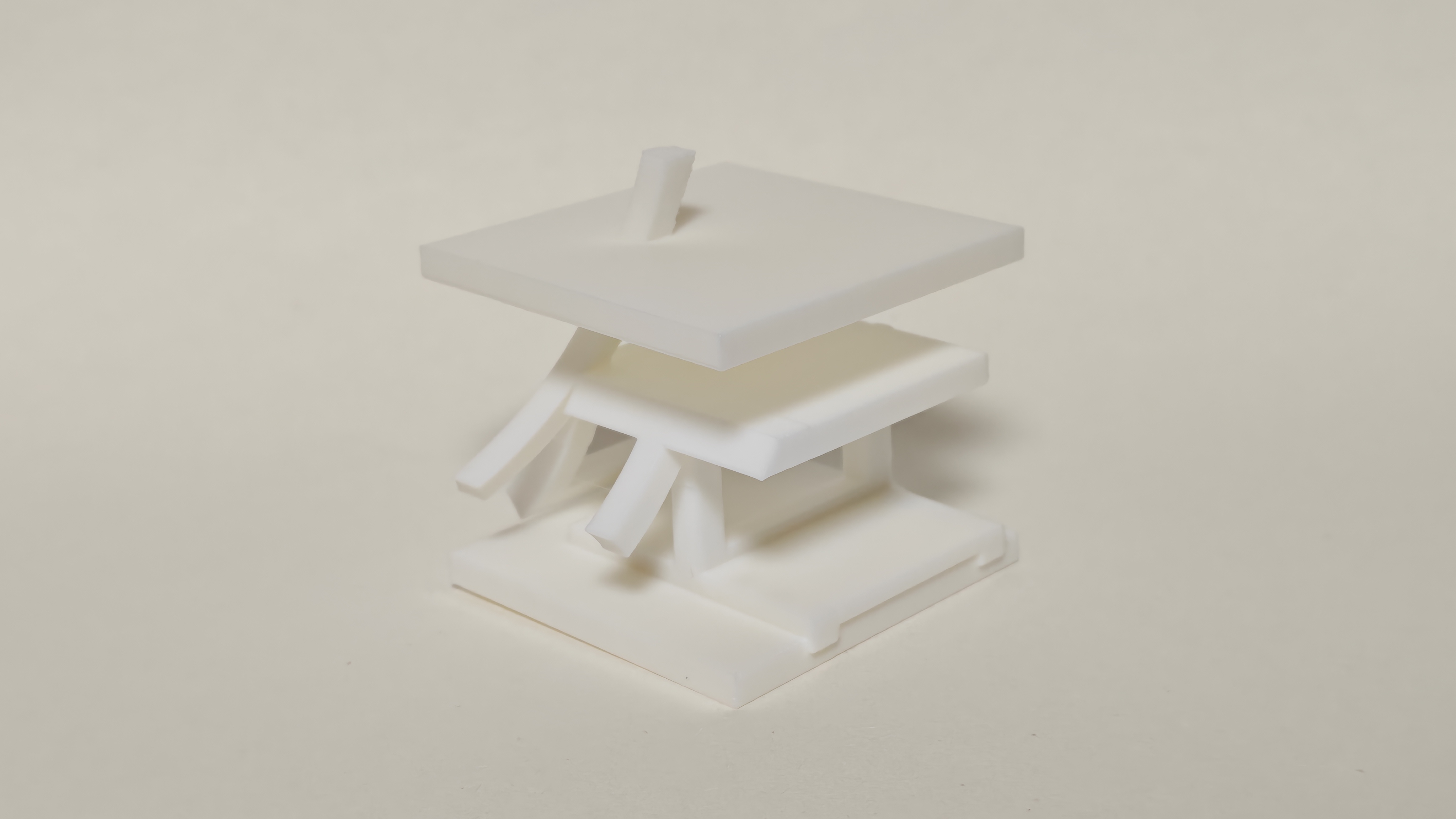 Miniatura 2 do modelo 3D 【可定制】双面错位字生成器