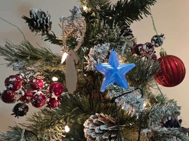 Guiding stars - tree decoration version