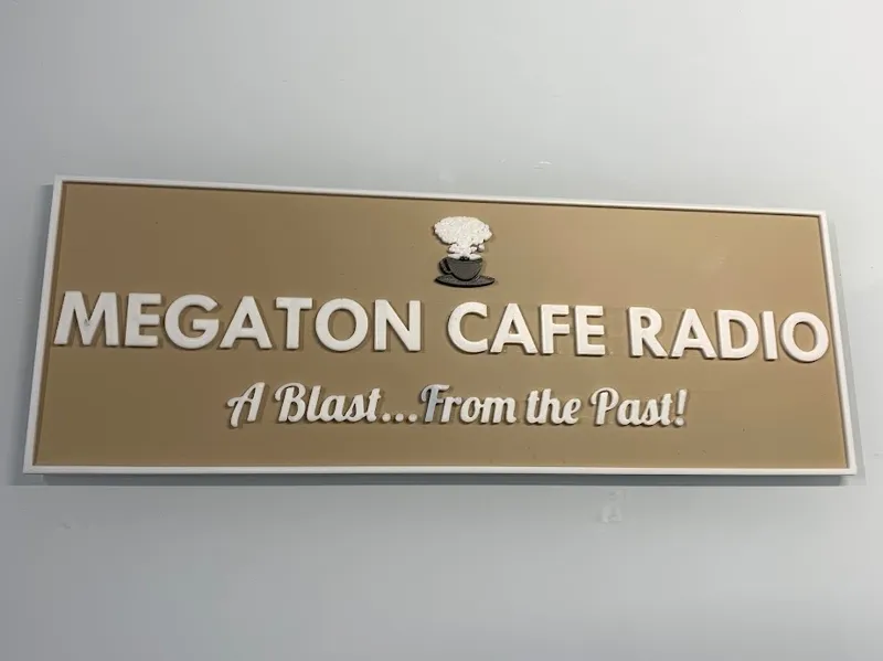 Megaton Cafe Radio Wall Sign