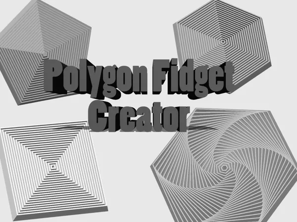 Jouet anti-stress polygonal personnalisable