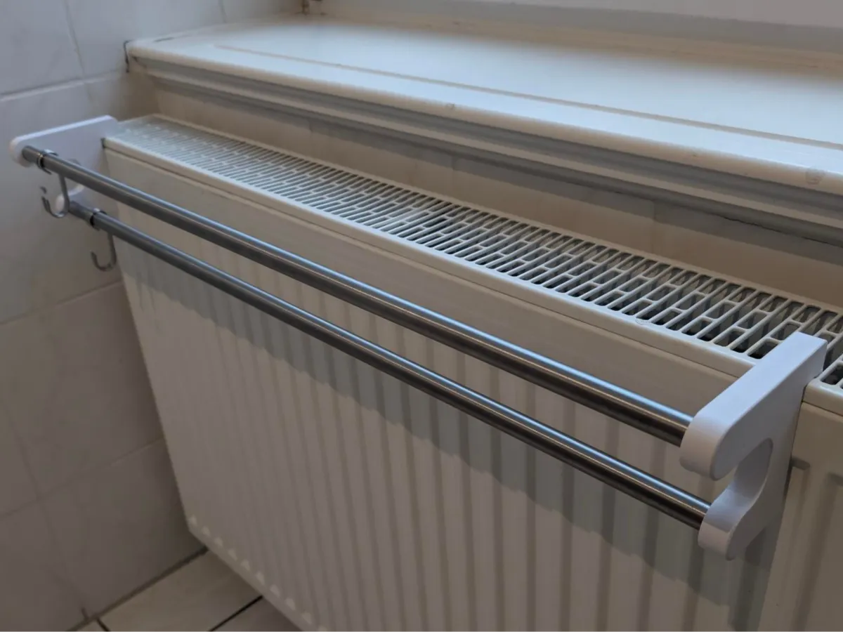 Clothes dryer / Towel rack for radiators - Free 3D Print Model - MakerWorld
