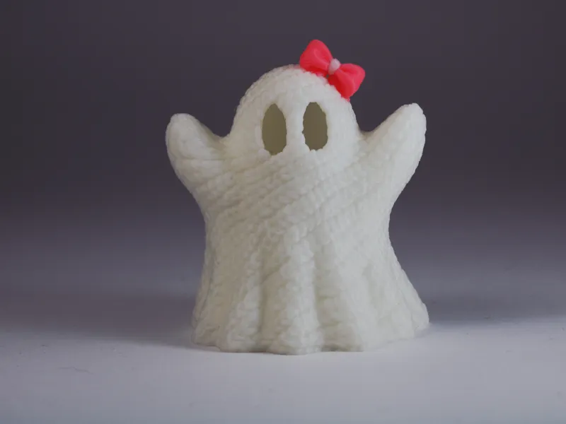 Cute Knitted Ghost 