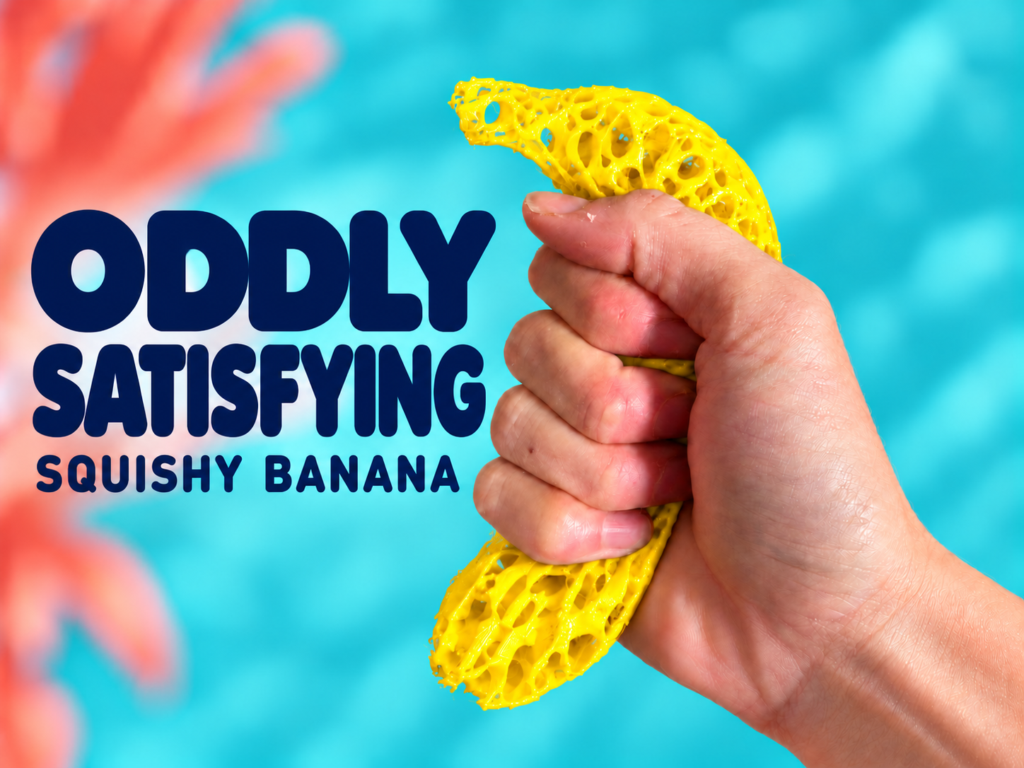 Squishy Banana – Oddly Satisfying TPU Fidget - 1