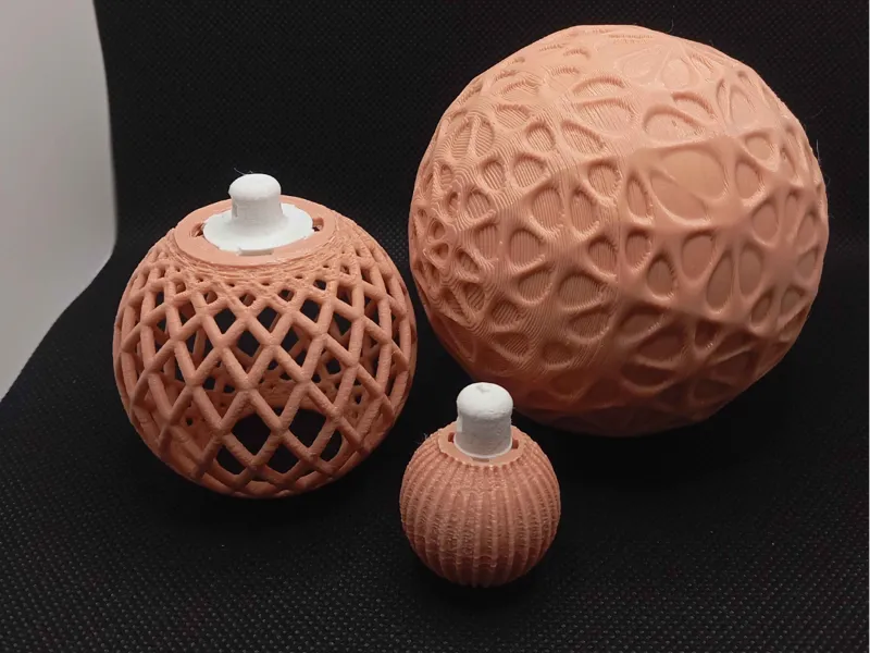 Set of ornaments