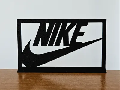 NIKE Logo - Frame with support